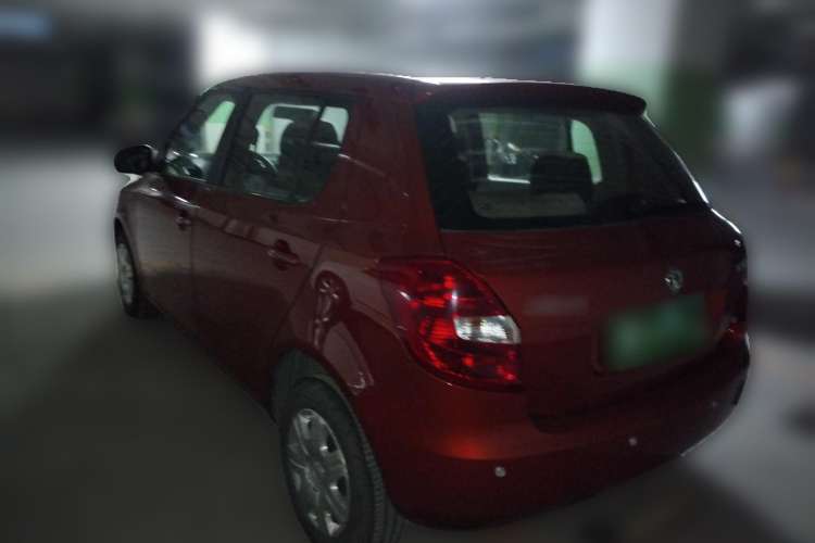 Used Skoda Fabia 2008 1.4L Manual Crystal Edition Rear Left 45 Deg