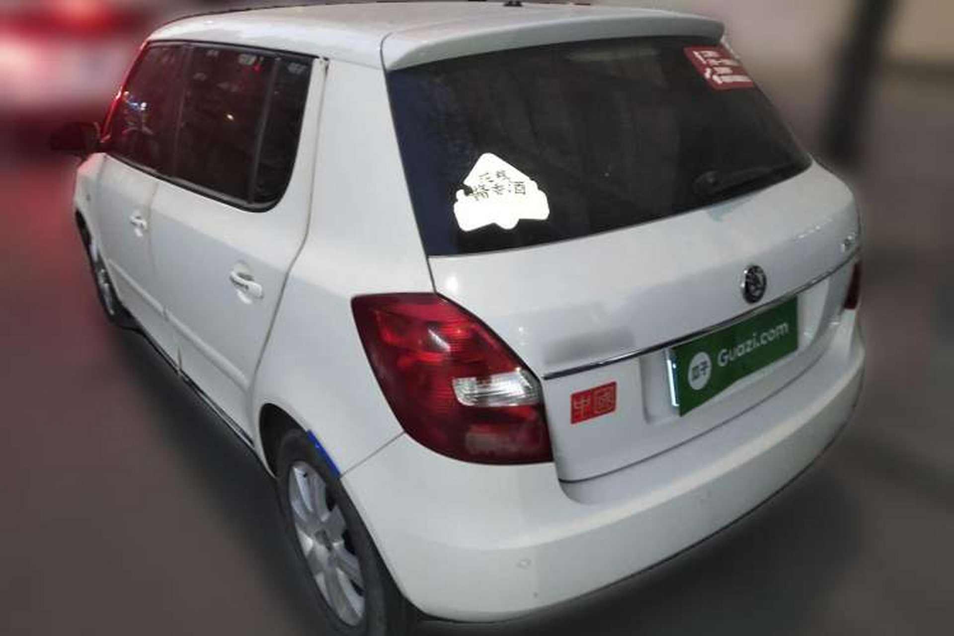 Used Skoda Fabia 2008 1.6L Automatic Crystal Edition Rear Left 45 Deg