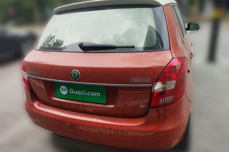Used Skoda Fabia 2009 1.6L Automatic Crystal Edition Rear