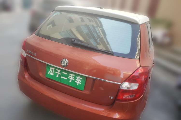 Used Skoda Fabia 2009 1.4L Automatic Crystal Edition Rear Right 45 Deg