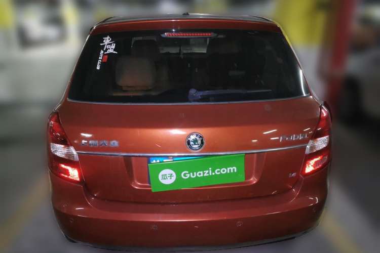 Used Skoda Fabia 2009 1.4L Automatic Crystal Edition Rear