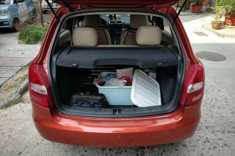 Used Skoda Fabia 2009 1.4L Automatic Crystal Edition Trunk