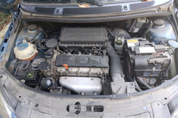 Used Skoda Fabia 2011 1.6L Automatic Crystal Edition Engine Bay