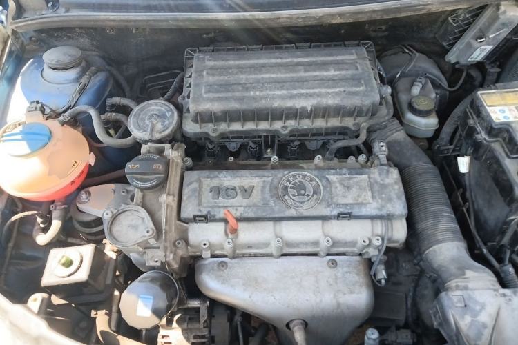 Used Skoda Fabia 2011 1.4L Automatic Crystal Edition Engine Bay