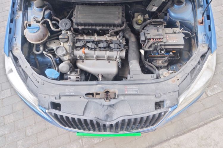 Used Skoda Fabia 2011 1.4L Automatic Crystal Edition Engine Bay