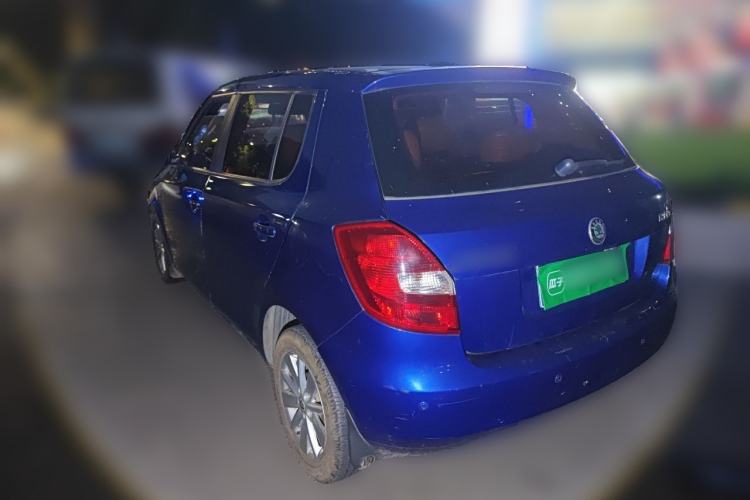 Used Skoda Fabia 2011 1.4L Manual Crystal Edition Rear Left 45 Deg