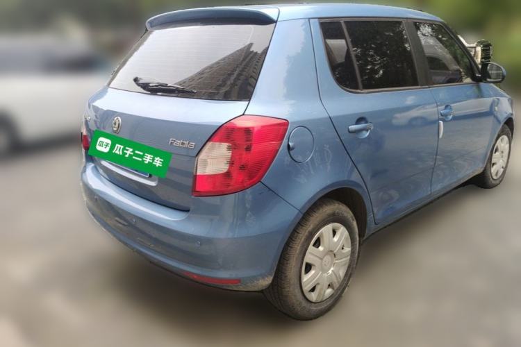 Used Skoda Fabia 2011 1.4L Automatic Crystal Edition Rear Right 45 Deg