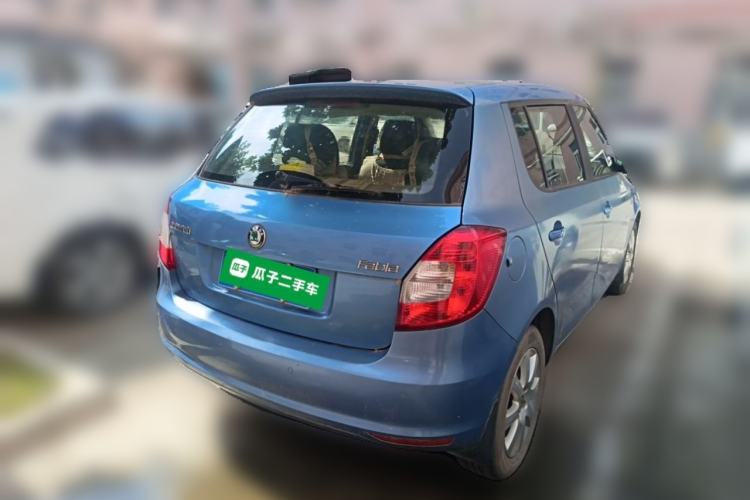 Used Skoda Fabia 2011 1.4L Manual Cool Edition Rear Right 45 Deg