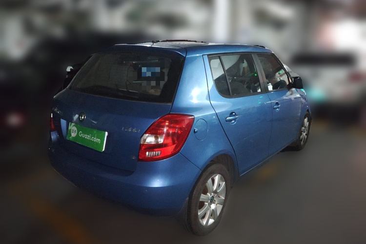 Used Skoda Fabia 2011 1.6L Automatic Crystal Edition Rear Right 45 Deg