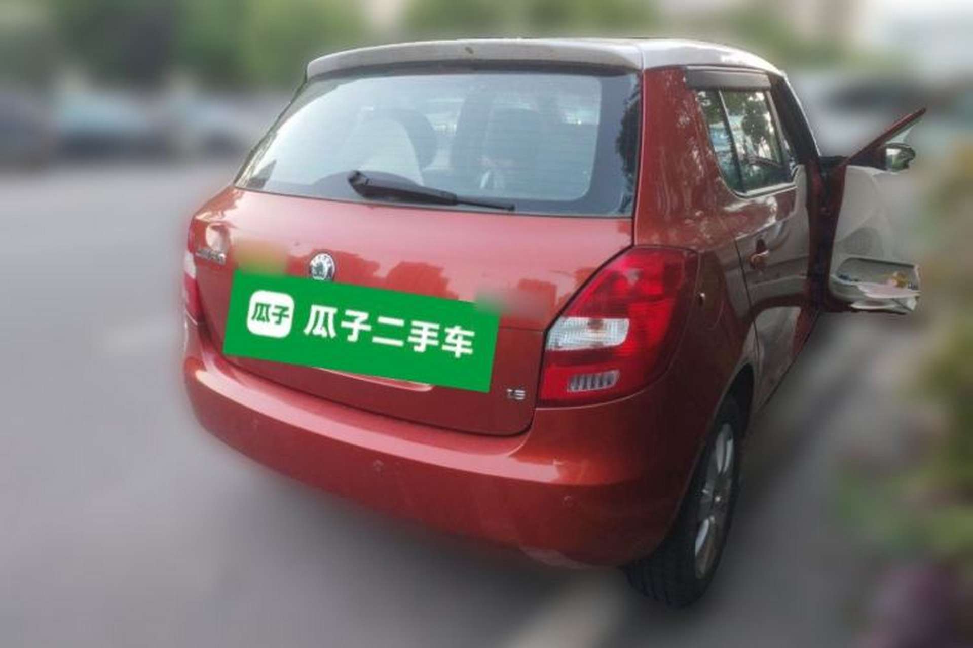 Used Skoda Fabia 2011 1.6L Automatic Crystal Edition Rear Right 45 Deg