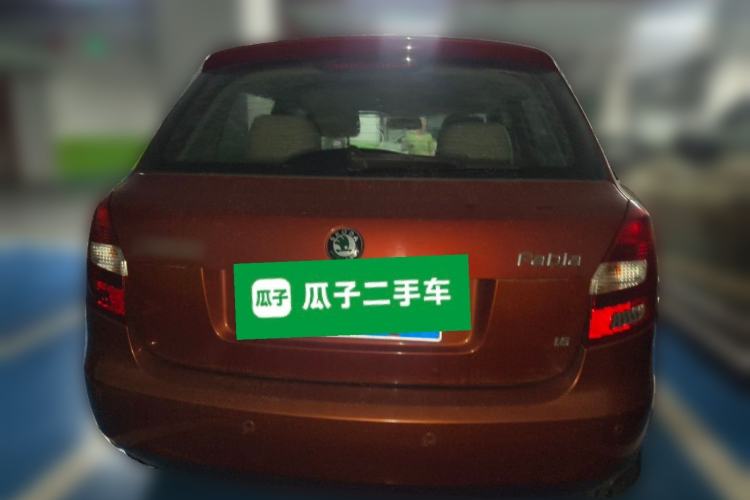 Used Skoda Fabia 2011 1.6L Automatic Crystal Edition Rear
