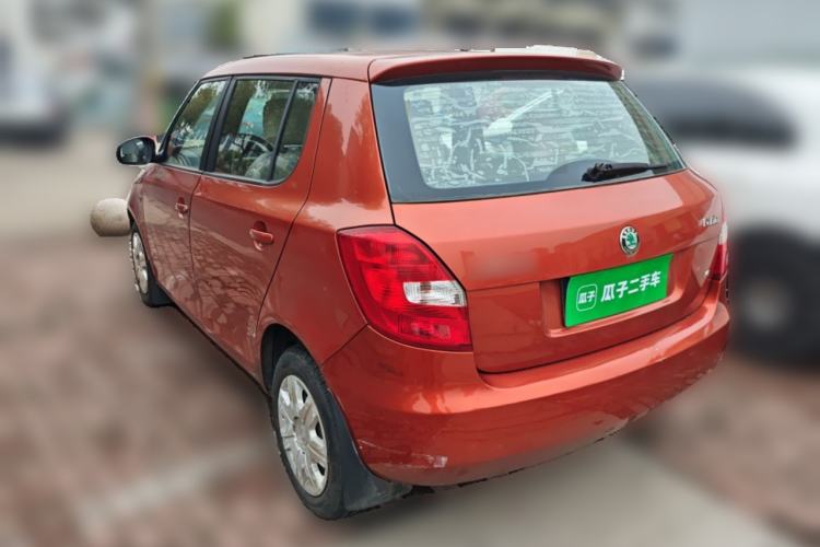 Used Skoda Fabia 2011 1.4L Manual Crystal Edition Rear Left 45 Deg