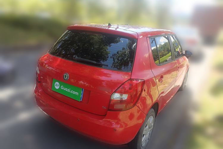 Used Skoda Fabia 2011 1.4L Automatic Crystal Edition Rear Right 45 Deg