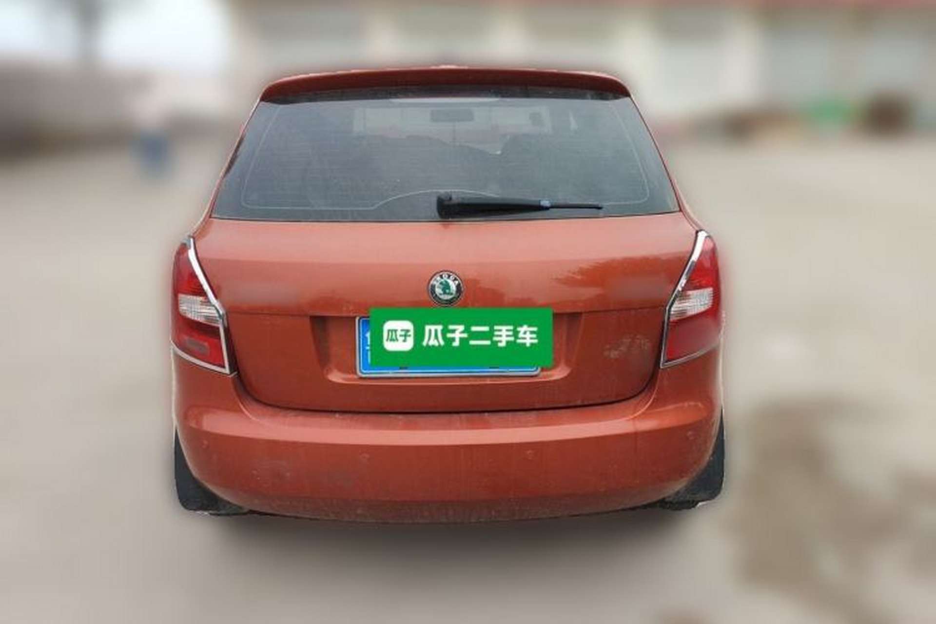 Used Skoda Fabia 2011 1.4L Manual Crystal Edition Rear
