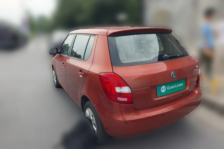 Used Skoda Fabia 2011 1.4L Manual Crystal Edition Rear Left 45 Deg