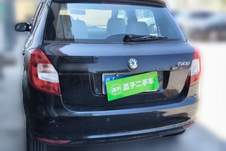 Used Skoda Fabia 2012 1.4L Automatic Crystal Edition Rear
