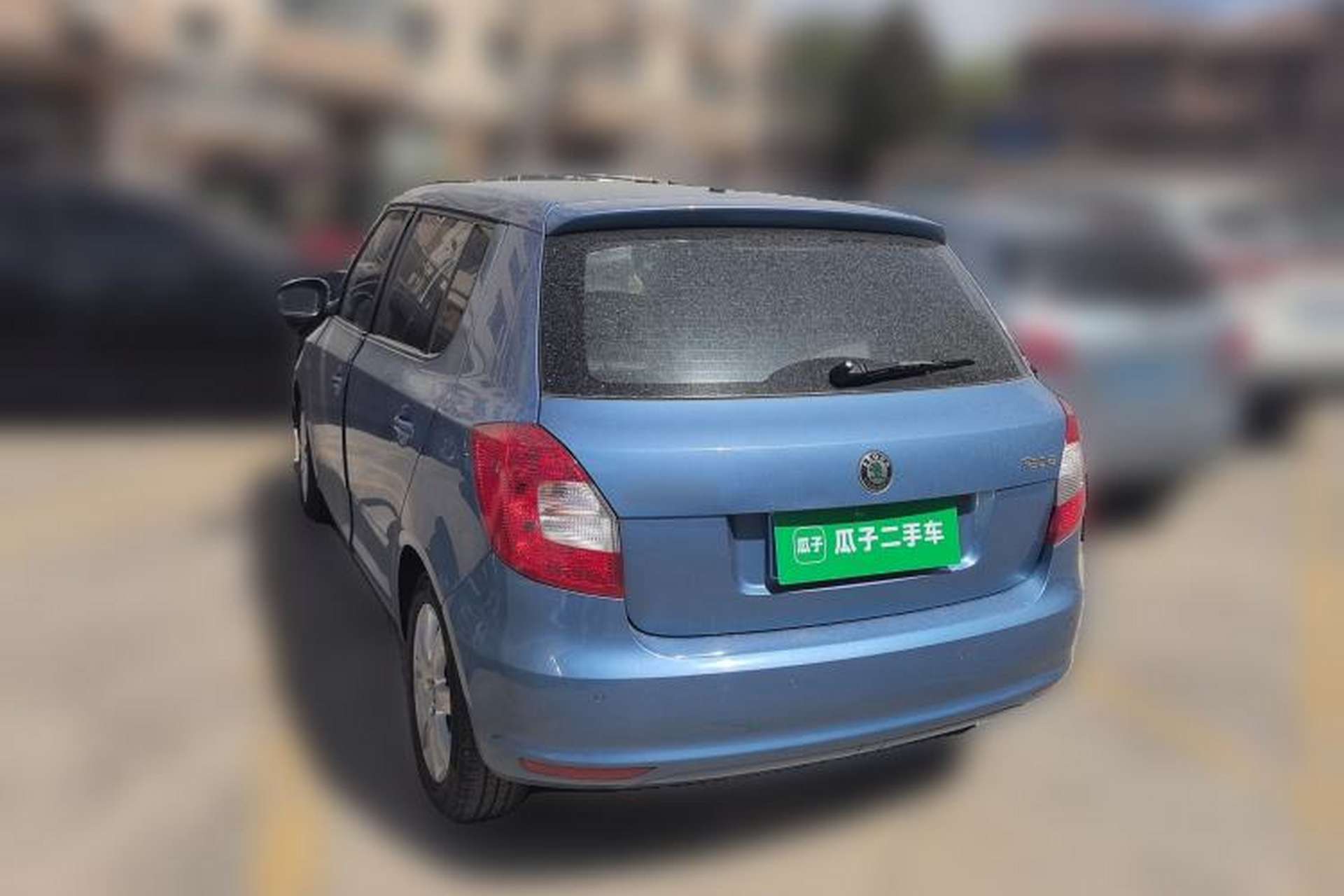 Used Skoda Fabia 2012 1.4L Automatic Crystal Edition Rear Left 45 Deg
