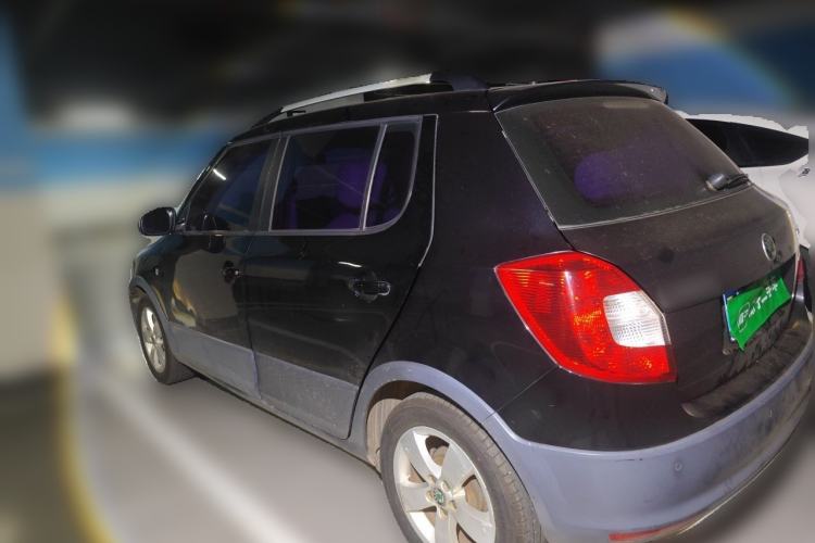 Used Skoda Fabia 2012 1.6L Scout Rear Left 45 Deg