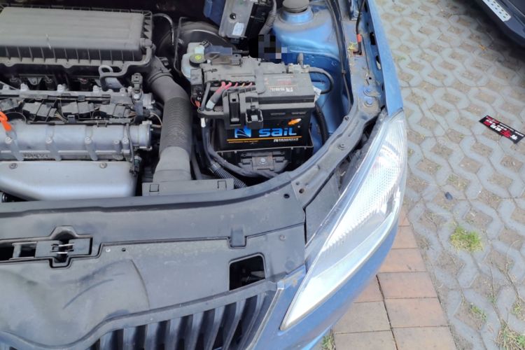 Used Skoda Fabia 2012 1.4L Manual Crystal Edition Engine Bay Left