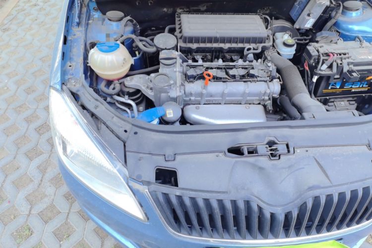 Used Skoda Fabia 2012 1.4L Manual Crystal Edition Engine Bay Right