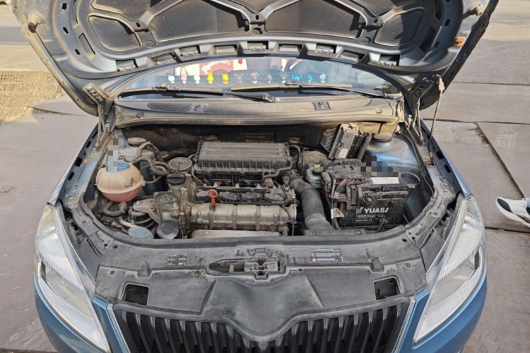 Used Skoda Fabia 2012 1.4L Automatic Crystal Edition Engine Bay