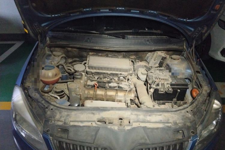 Used Skoda Fabia 2012 1.4L Automatic Crystal Edition Engine Bay