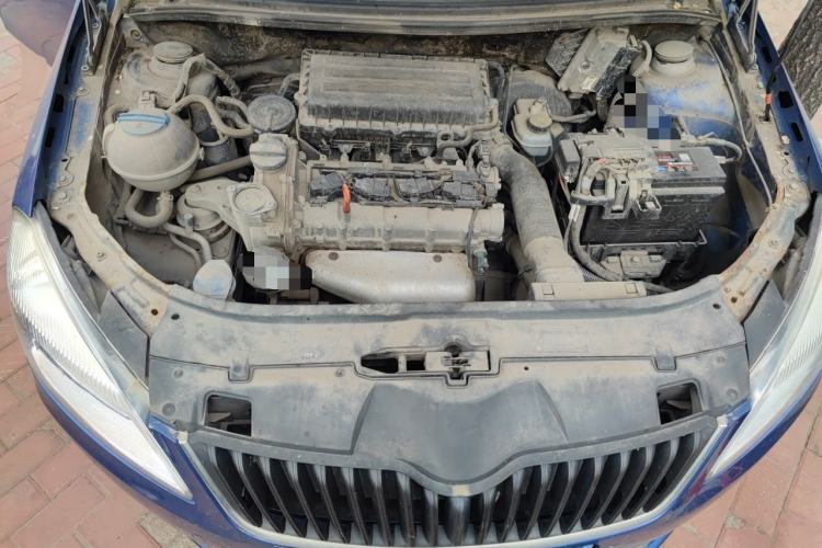 Used Skoda Fabia 2012 1.4L Manual Crystal Edition Engine Bay