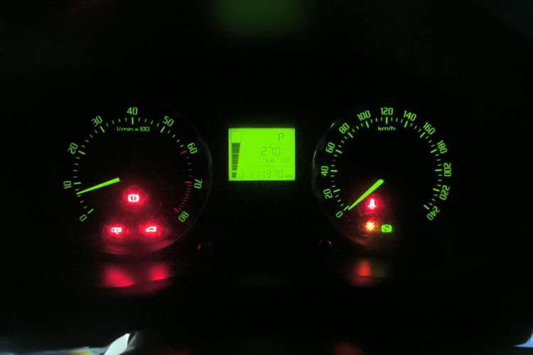 Used Skoda Fabia 2012 1.6L Scout Instrument Cluster