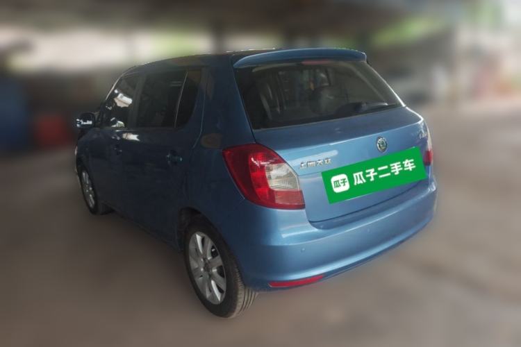 Used Skoda Fabia 2012 1.4L Automatic Crystal Edition Rear Left 45 Deg