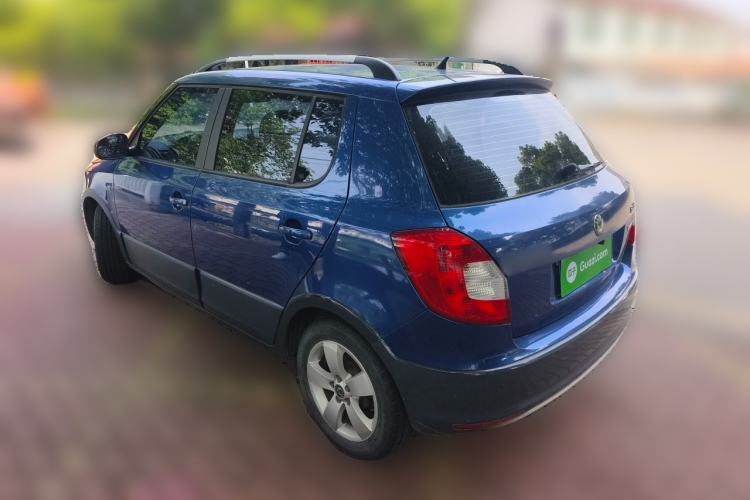 Used Skoda Fabia 2012 1.6L Scout Rear Left 45 Deg