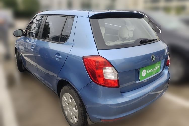 Used Skoda Fabia 2012 1.4L Manual Crystal Edition Rear Left 45 Deg