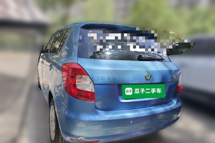 Used Skoda Fabia 2012 1.4L Manual Crystal Edition Rear Left 45 Deg