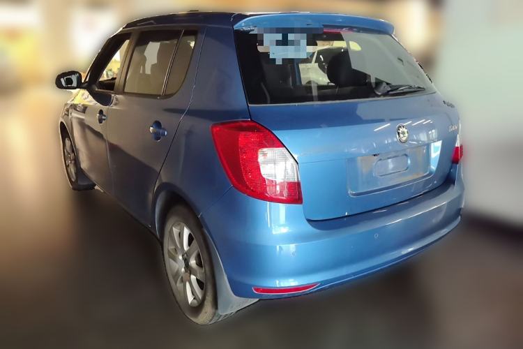 Used Skoda Fabia 2012 1.4L Automatic Crystal Edition Rear Left 45 Deg