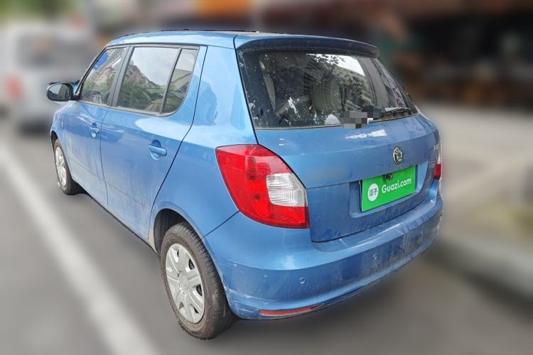 Used Skoda Fabia 2012 1.4L Manual Crystal Edition Rear Left 45 Deg