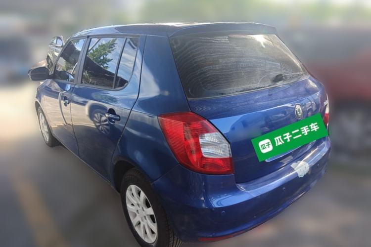 Used Skoda Fabia 2012 1.4L Manual Crystal Edition Rear Left 45 Deg