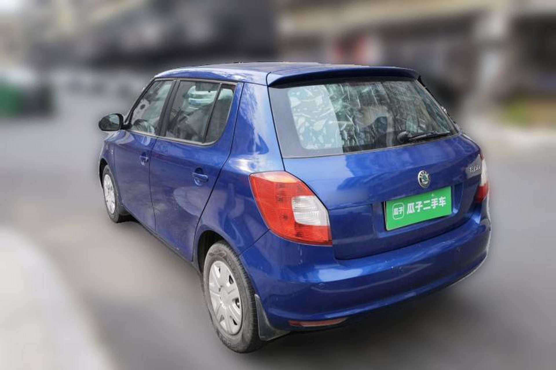 Used Skoda Fabia 2012 1.4L Automatic Crystal Edition Rear Left 45 Deg
