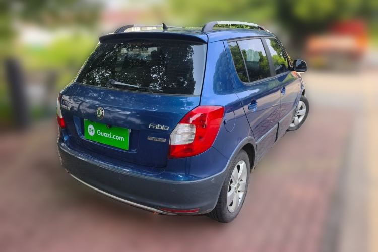 Used Skoda Fabia 2012 1.6L Scout Rear Right 45 Deg