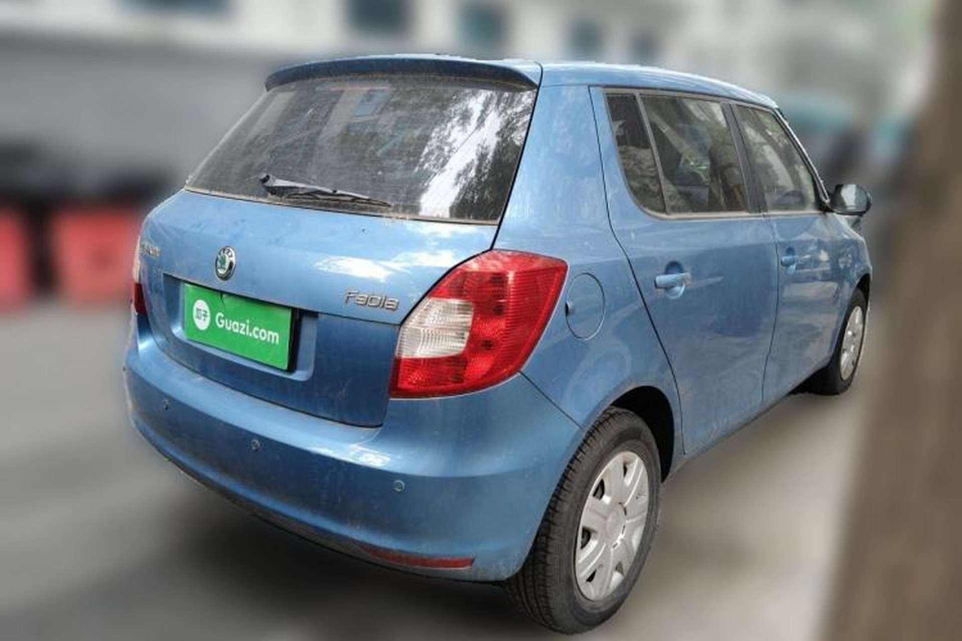 Used Skoda Fabia 2012 1.4L Automatic Crystal Edition Rear Right 45 Deg