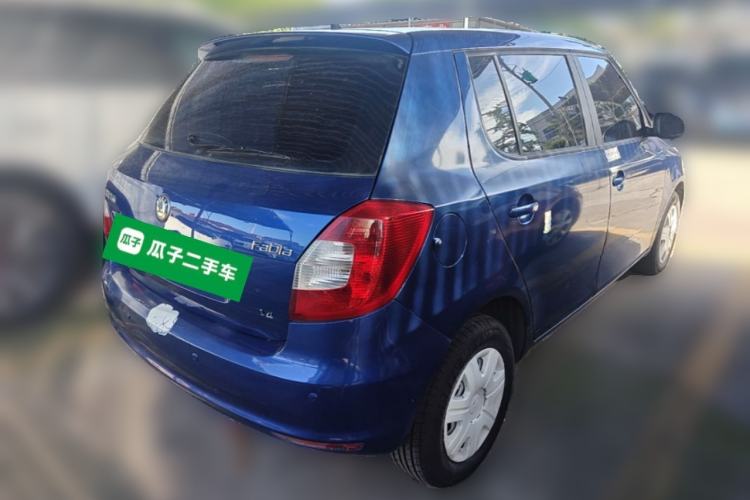 Used Skoda Fabia 2012 1.4L Manual Crystal Edition Rear Right 45 Deg