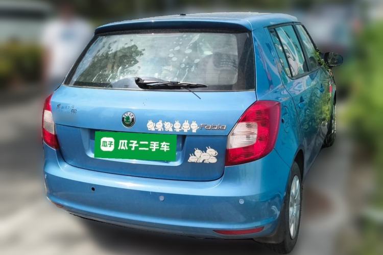 Used Skoda Fabia 2012 1.4L Manual Crystal Edition Rear Right 45 Deg