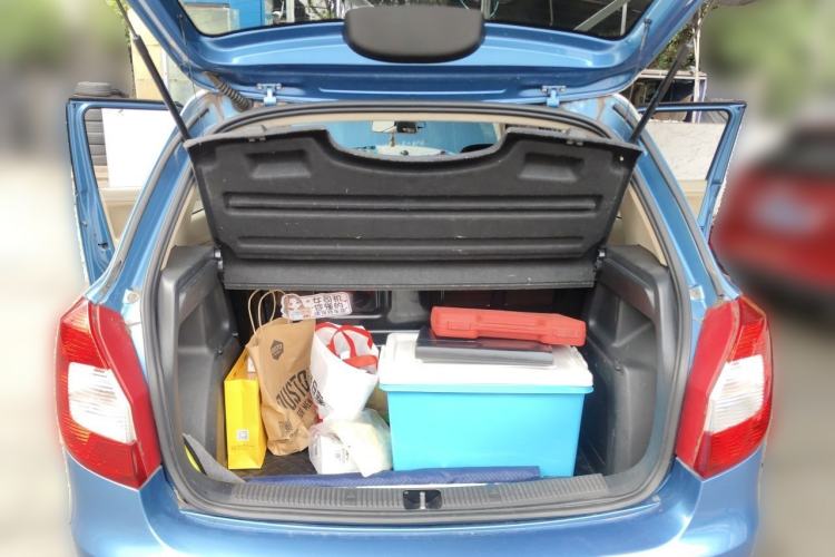 Used Skoda Fabia 2012 1.4L Automatic Crystal Edition Trunk