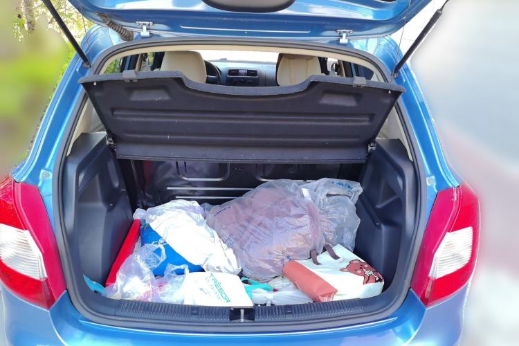 Used Skoda Fabia 2012 1.4L Automatic Crystal Edition Trunk