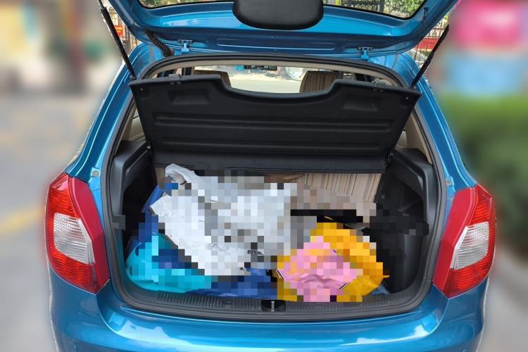 Used Skoda Fabia 2012 1.4L Automatic Crystal Edition Trunk
