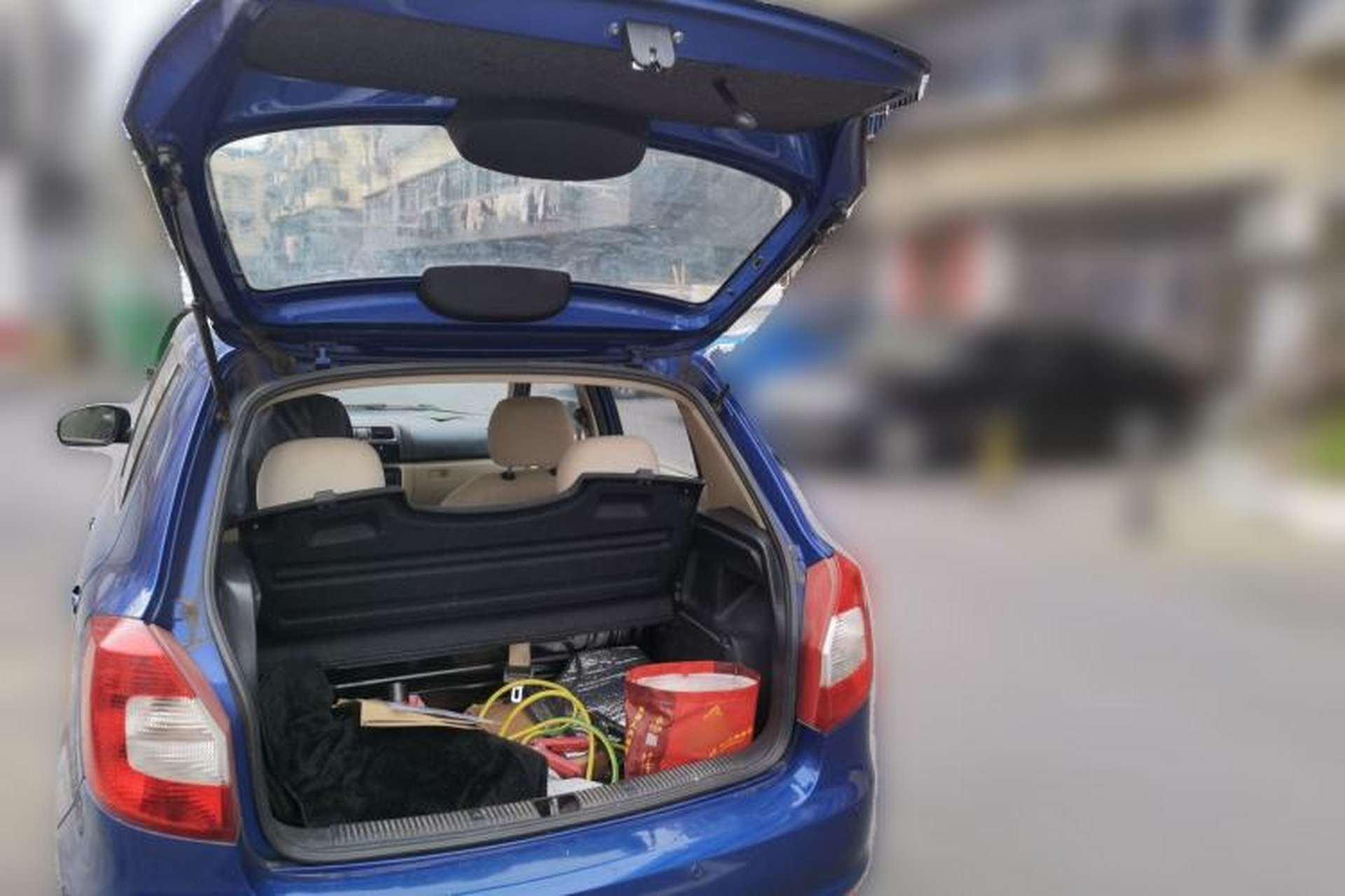 Used Skoda Fabia 2012 1.4L Automatic Crystal Edition Trunk