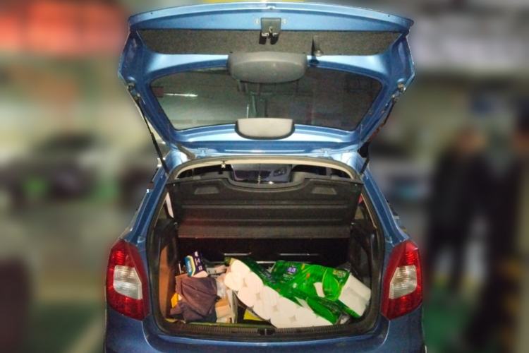 Used Skoda Fabia 2012 1.4L Automatic Crystal Edition Trunk