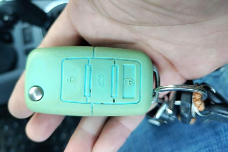 Used Skoda Fabia 2012 1.6L Automatic Crystal Edition Vehicle Key