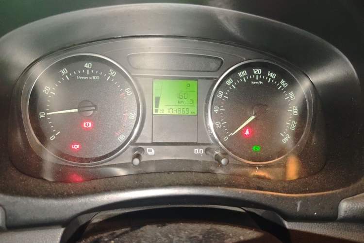 Used Skoda Fabia 2012 1.6L 5th Anniversary Limited Edition Odometer Close Up