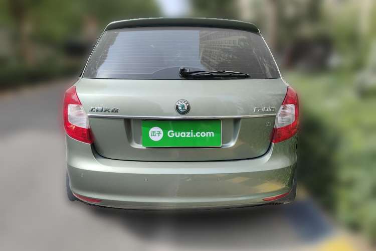 Used Skoda Fabia 2012 1.6L Automatic Crystal Edition Rear