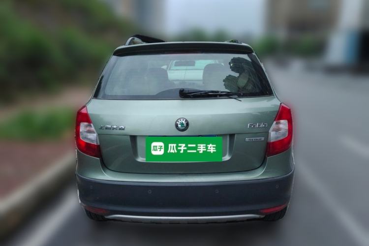 Used Skoda Fabia 2012 1.6L Scout Rear
