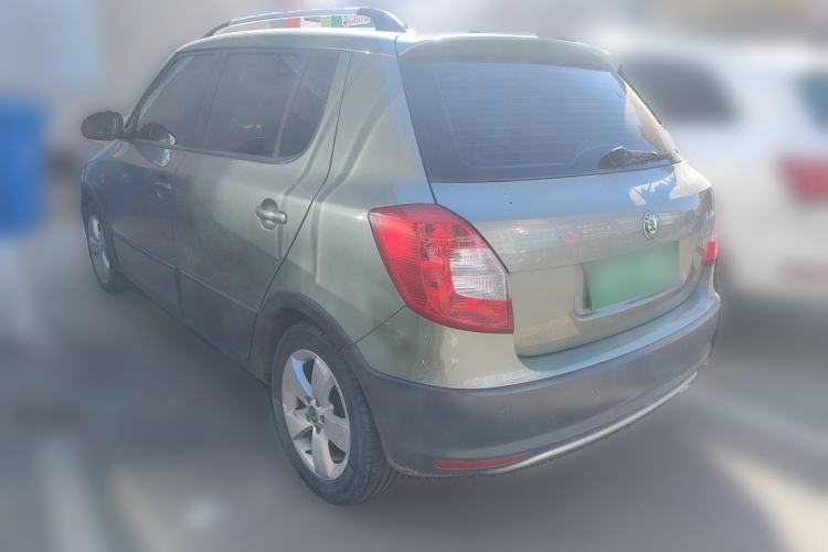 Used Skoda Fabia 2012 1.6L Scout Rear Left 45 Deg
